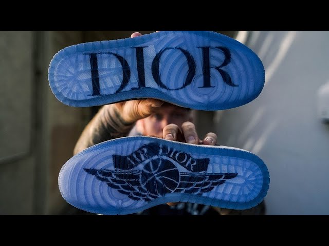 WHY ARE THESE JORDAN 1 DIOR SNEAKERS SO EXPENSIVE?! (Are They Worth It?)