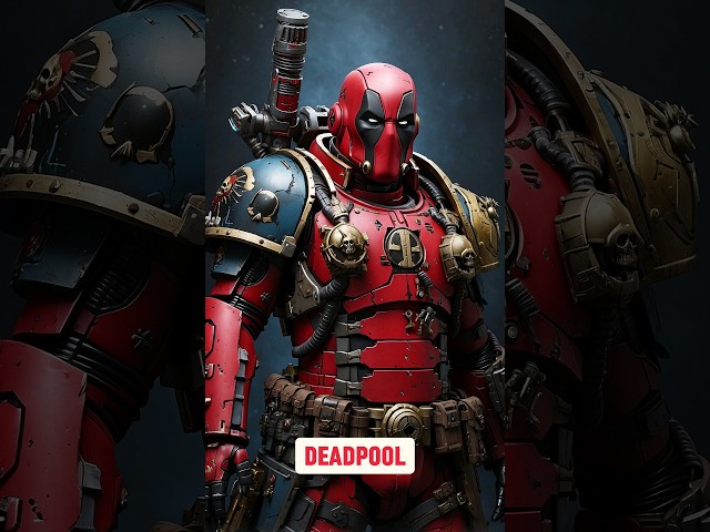 What superheroes would look like in the Warhammer 40k world (Part 2)