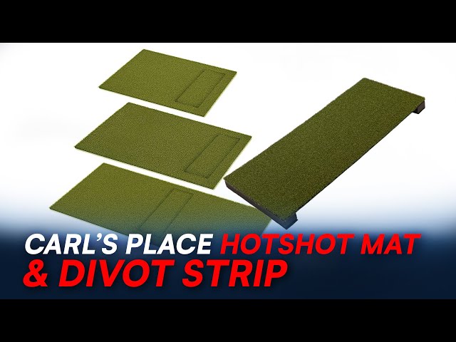 Carl's Place HotShot hitting mat & Divot Strip