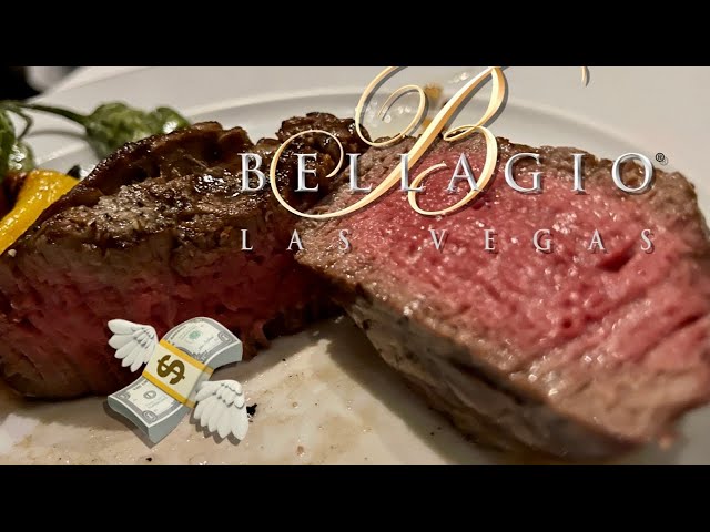 I Ate the Most EXPENSIVE Steak at the Bellagio Las Vegas Steakhouse