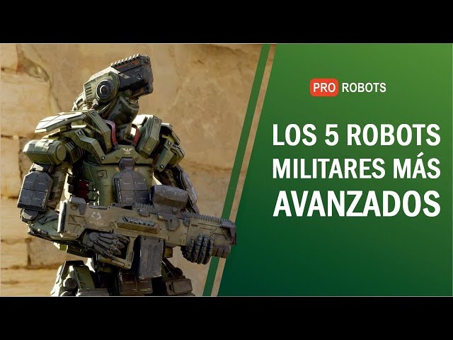 Los 5 robots militares más avanzados | Robots militares, robots tanque, perros robot