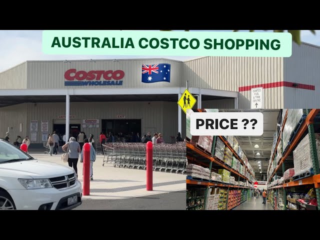 SHOPPING AT COSTCO AUSTRALIA 🇦🇺#viral #costco #melbourne #australia #youtube #youtubevideo #shopping