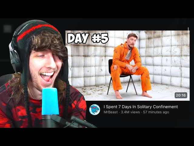 KreekCraft Reacts to MrBeast: I Spent 7 Days In Solitary Confinement...