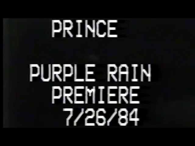 Purple Rain Premier Footage...🦋