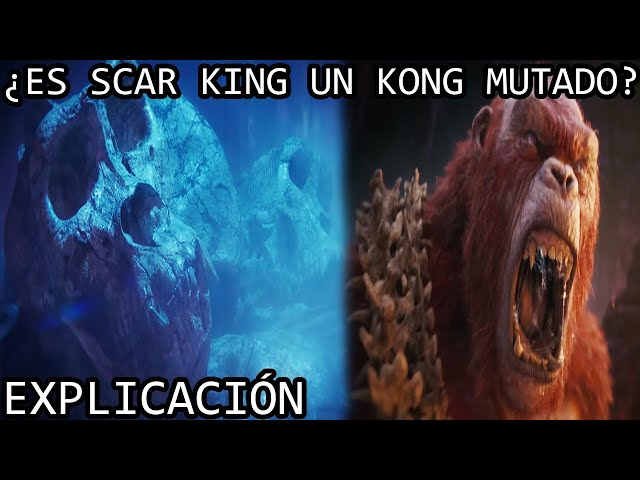 ¿Es Scar King un Kong Mutado? | Los Macabros Orígenes de Scar King de Godzilla x Kong The New Empire