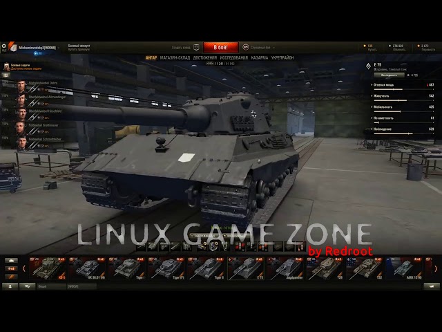 world of tanks blitz on Linux[Twitch]