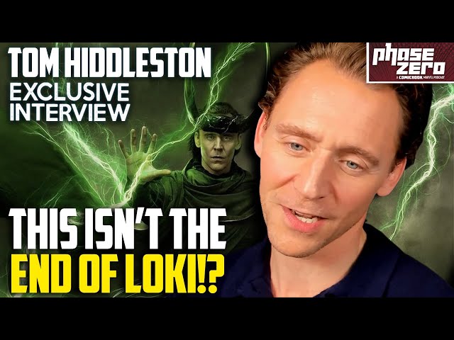 Tom Hiddleston Talks Loki Finale...and a Loki Return?! Exclusive Interview