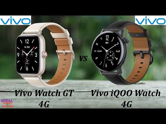 Vivo watch GT 4G vs Vivo iQOO watch 4G