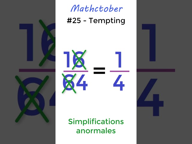 25 - Tempting  - #mathctober