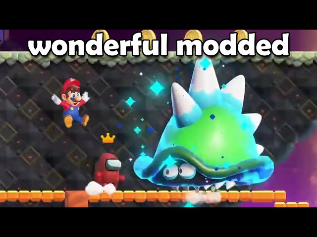two idiots mod Super Mario Wonder