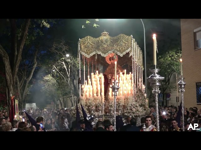 Saludo de la Virgen del Amor de Pino Montano a  San Francisco de Asís | Semana Santa Sevilla 2023