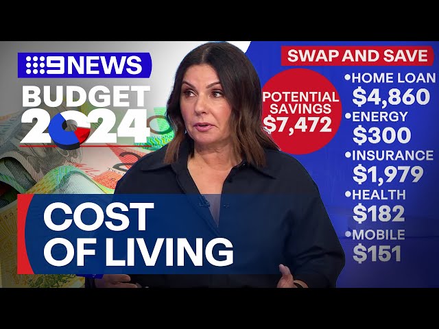 Federal Budget 2024: Cost-of-living measures explained | 9 News Australia