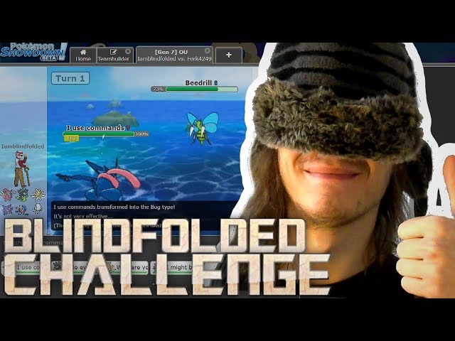 Playing Pokemon BLINDFOLDED - only hearing CRIES!