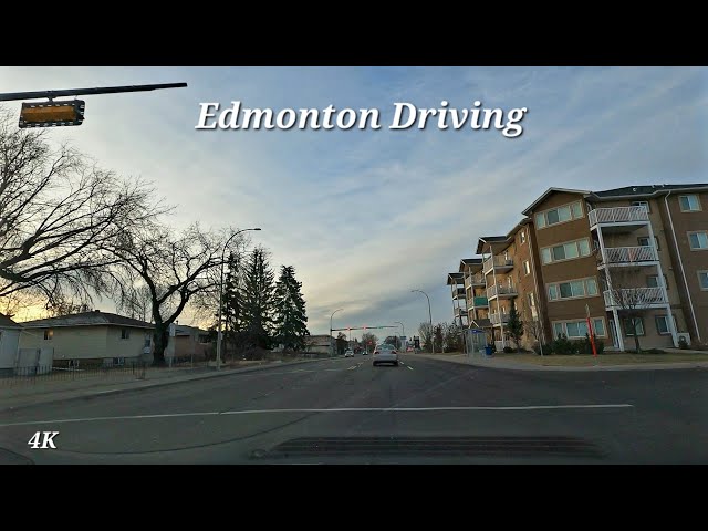 Driving - Friday Morning, Edmonton, Alberta, Canada - November 10, 2023