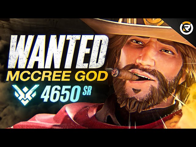 BEST OF WANTED - 900IQ MCCREE GOD | Overwatch Montage