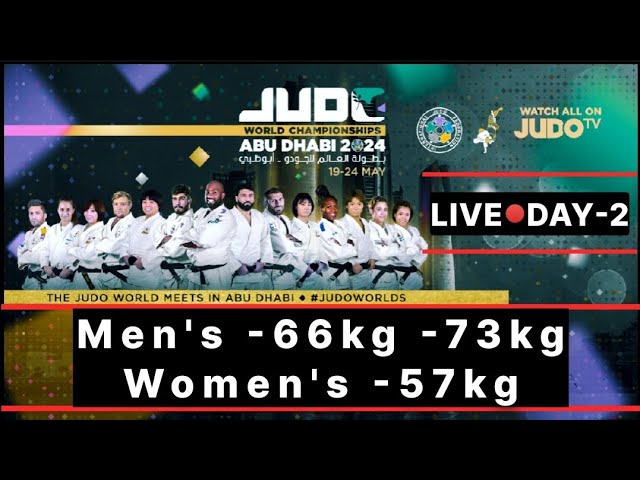 HIGHLIGHTS DAY 2 - Abu Dhabi Judo World Championships Seniors 2024 Individuals #JudoWorlds