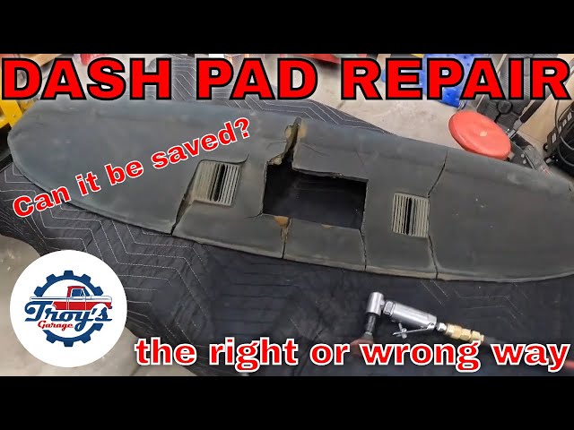 Repairing a 52 year old F100 Dash Pad