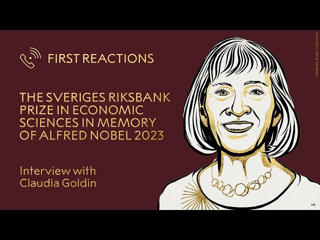 First reactions | Claudia Goldin, prize in economic sciences 2023 | Telephone interview