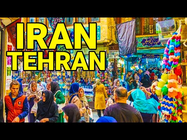 Tehran 2022 🇮🇷 - Walking In Tajrish Bazaar - IRAN / بازار تجریش تهران