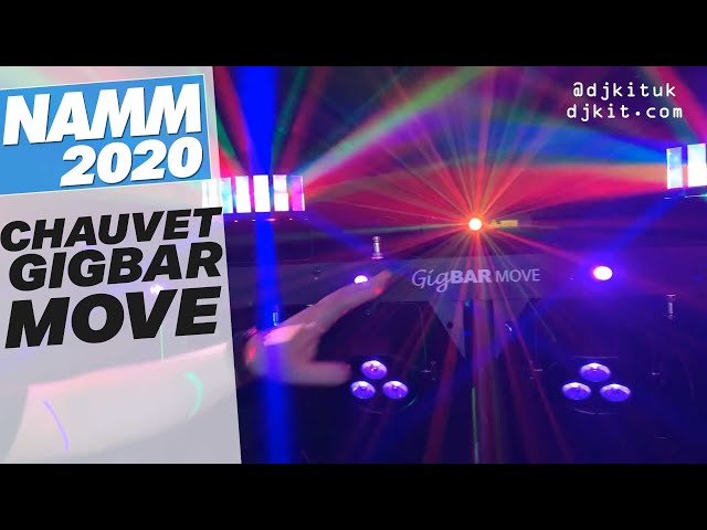 First look at the Chauvet GigBar Move @ NAMM 2020 - djkit.tv