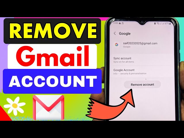 How to Remove Gmail Account From Android Phone 2024