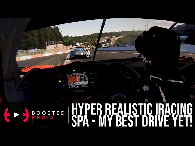 HYPER REALISTIC IRACING AT SPA  - My Best Drive Yet!