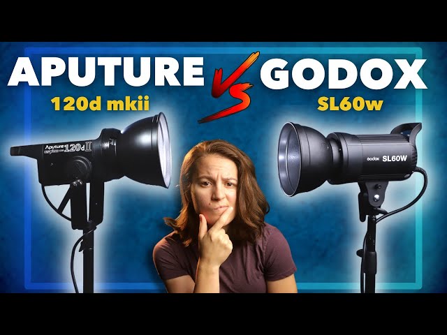 Aputure 120d mkii VS Godox SL-60w Comparison || Best Light for Filmmakers