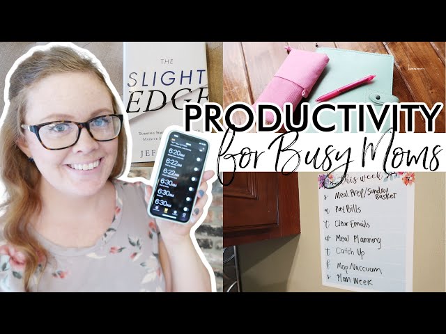 Have No Time? 🕑 Get Your Time BACK! || ✨ BUSY MOM PRODUCTIVITY TIPS + HACKS ✨