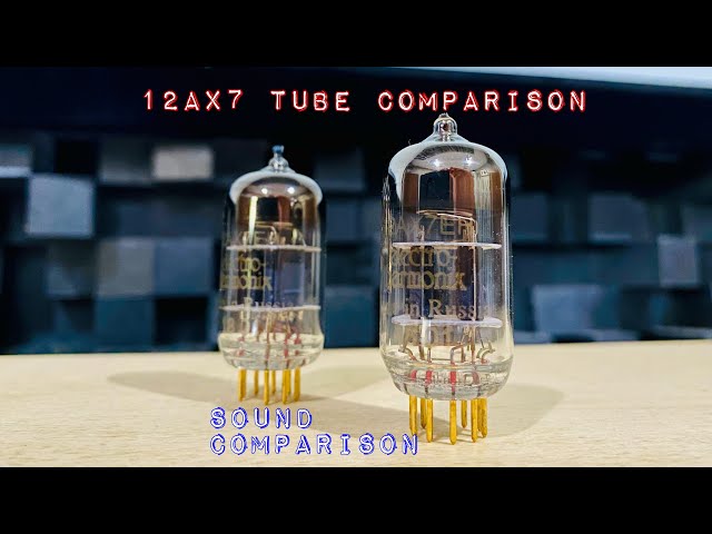 12AX7 tube comparison | JJ Electronic, Electro Harmonix and Gold Lion
