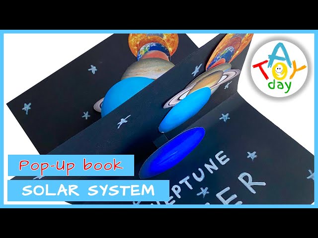 Pop-Up Solar System BOOK | How to make Pop-Up Planets BOOK | Planets Order Craft | 8 Planets for kid