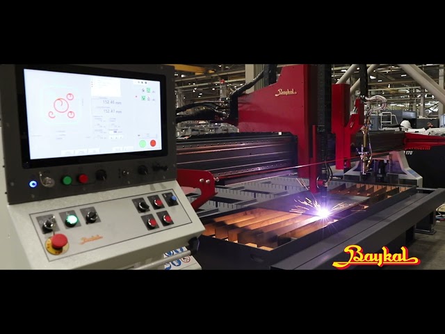 BAYKAL CNC Plasma Cutting Machine Systems, BPL H: Highly Accurate and Reliable Performance
