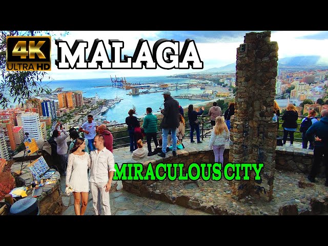 MALAGA Spain Miraculous City MARCH 2024| Costa Del Sol, Andalusia [4k] ᵂᵃˡᵏᶦⁿᵍ ᵗᵒᵘʳ