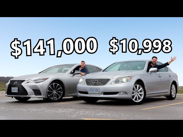 2021 Lexus LS 500 vs 2009 Lexus LS 460 // Born To Be Bargains