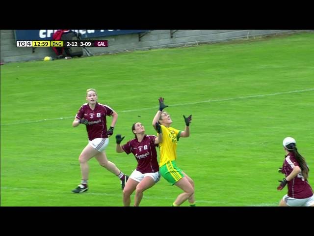 Ladies Gaelic Football Highlights - Donegal v Galway 01/08/2016