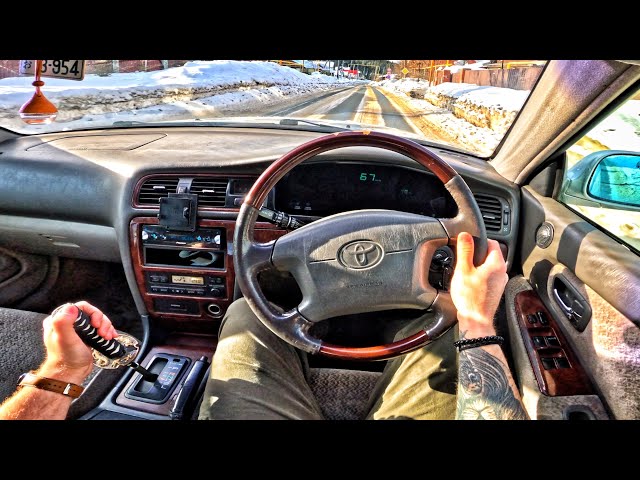2000 Toyota Chaser X100 2.5 AT  - POV TEST DRIVE
