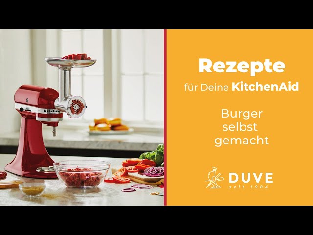 Burger selbst gemacht - DUVE.DE - KitchenAidRezepte