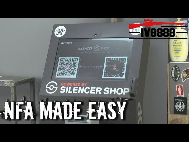 NFA Made Easy | Silencer Shop Kiosk