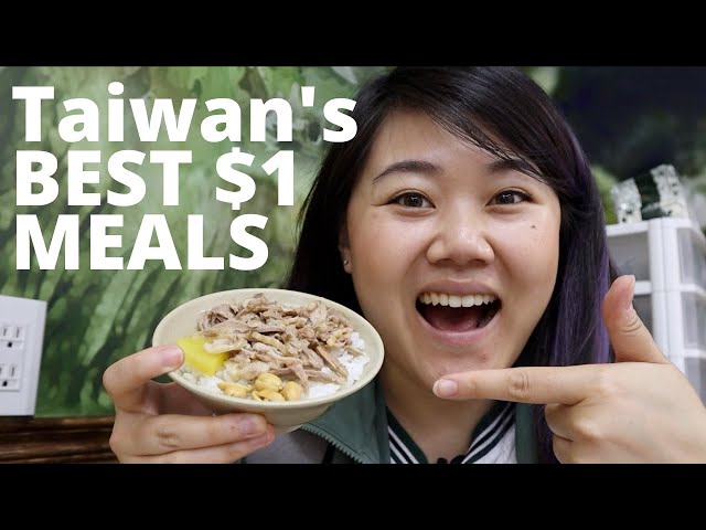 BEST $1 MEALS IN TAIPEI! Only Eating $1 Foods for 24 Hours Challenge (Taiwan Cheap Eats)