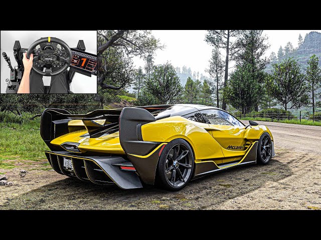 McLaren Sabre | Forza Horizon 5 | Steering Wheel Gameplay