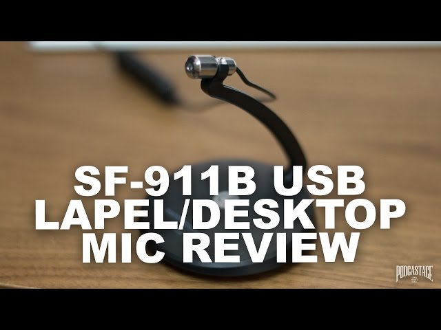 Tonor USB Tie-clip Mic (SF-911B) Review / Test