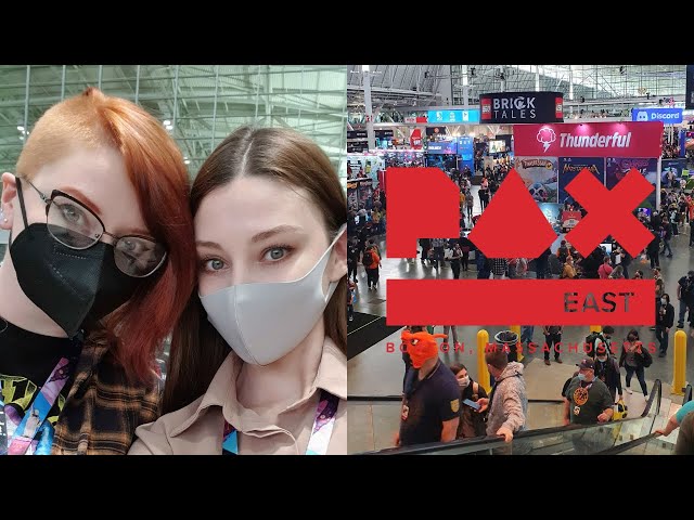 Boston VLOG | PAX EAST with my twin sister 🎮