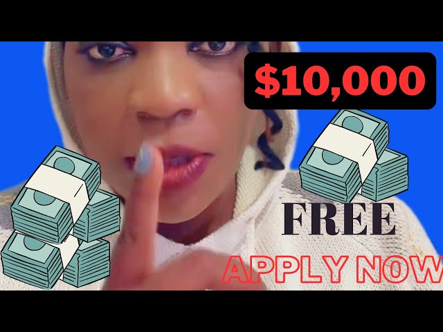 NEW $10K Small business Grant FREE|(LIVE NOW)| New Grants 2024 | Earn Money Online|ImmaculateShow