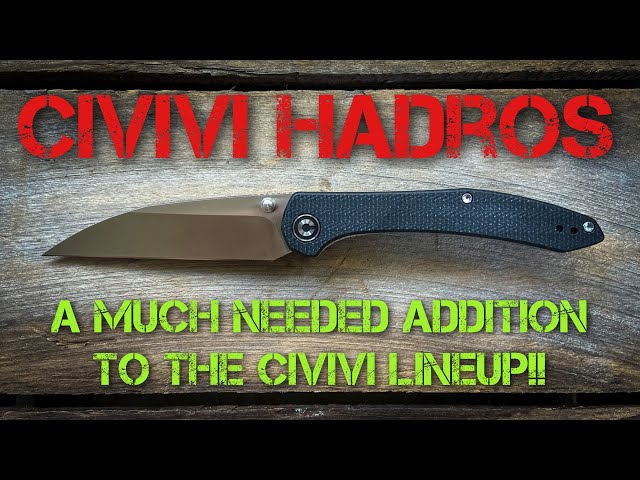Civivi Hadros - Full Review!! FINALLY a wharncliffe in the Civivi lineup and it’s a great EDC knife!