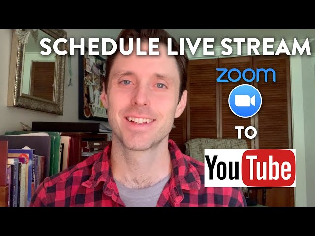 How to Schedule YouTube Live Stream for ZOOM Meetings in Advance - vlog #3