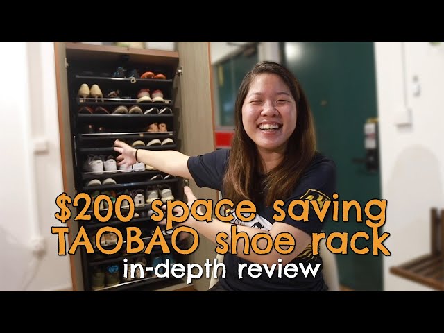 Space saving TAOBAO shoe rack: 1 year usage in-depth review (Links in description)