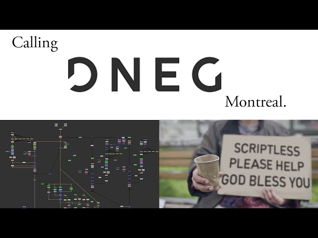 Calling DNEG Montreal for Nuke Comps...