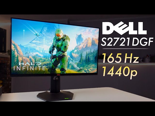 Dell S2721DGF Unboxing & Review (2021) -  Is it the Best 165Hz 1440p Gaming Monitor from Dell?