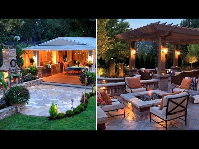Beautiful backyard ideas! 28 examples of an ideal garden and landscape design!