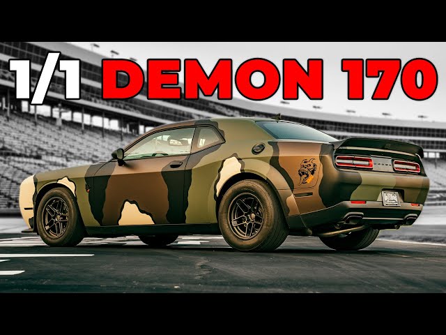 One of a Kind DODGE DEMON 170 and I'm Going To Give It Away...