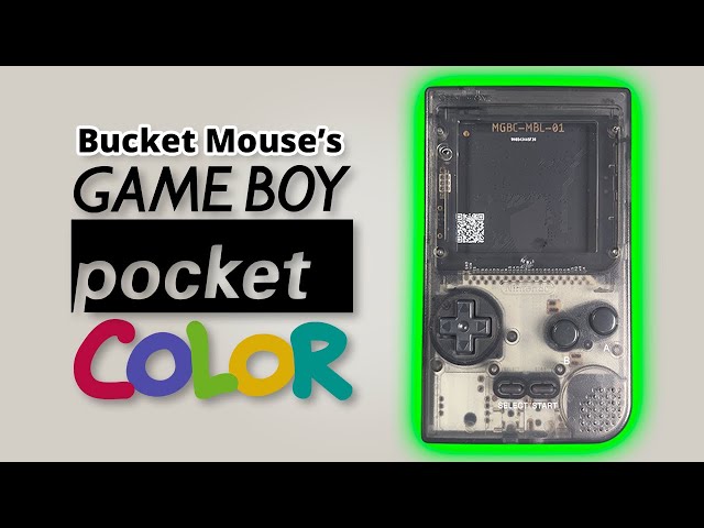 Populating the Main Bucket Mouse Pocket Color PCB - Retro Modding Stream
